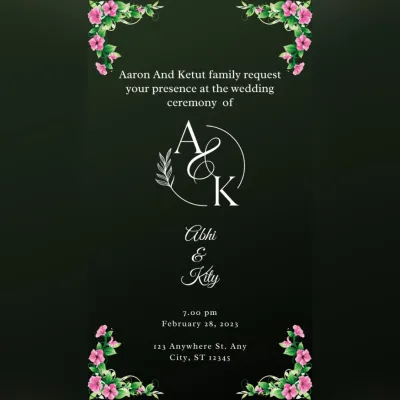 I will provide Wedding Invitation motion posters.